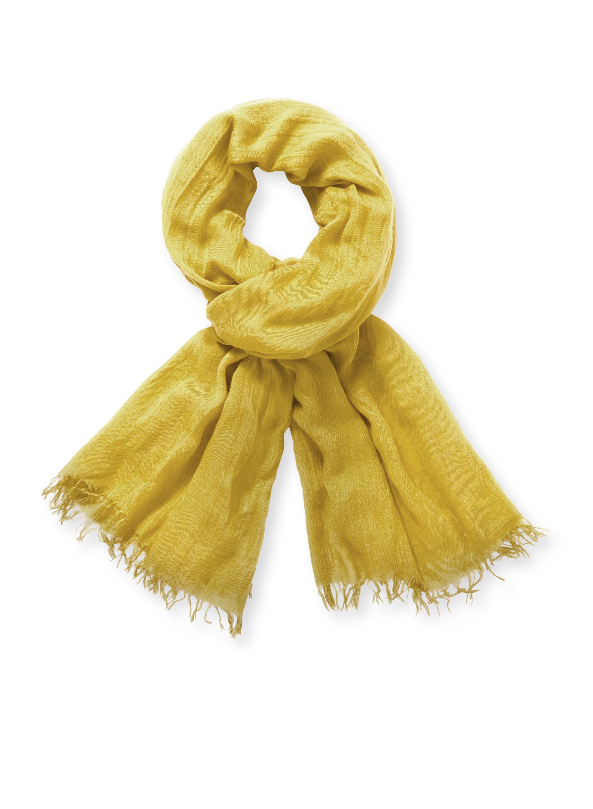 Cashmere Blend Scarf (Green-Envy)