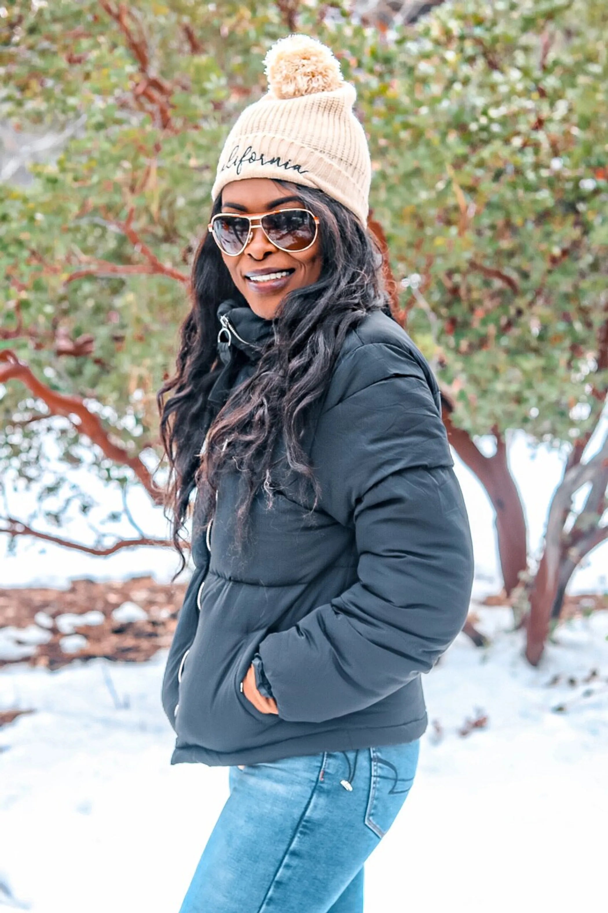 Winter Wish Puffer Jacket Black - Perfect Discovery