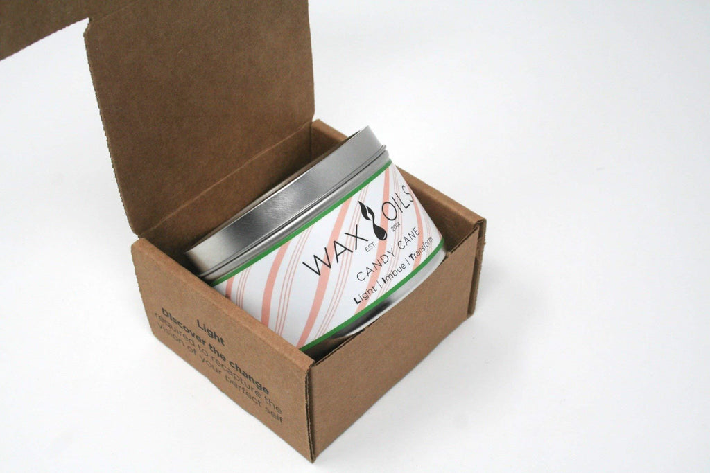 Wax and Oils Soy Wax Aromatherapy Scented Candles (Autumn Spice) 8 Ounces. Single Autumn Spice