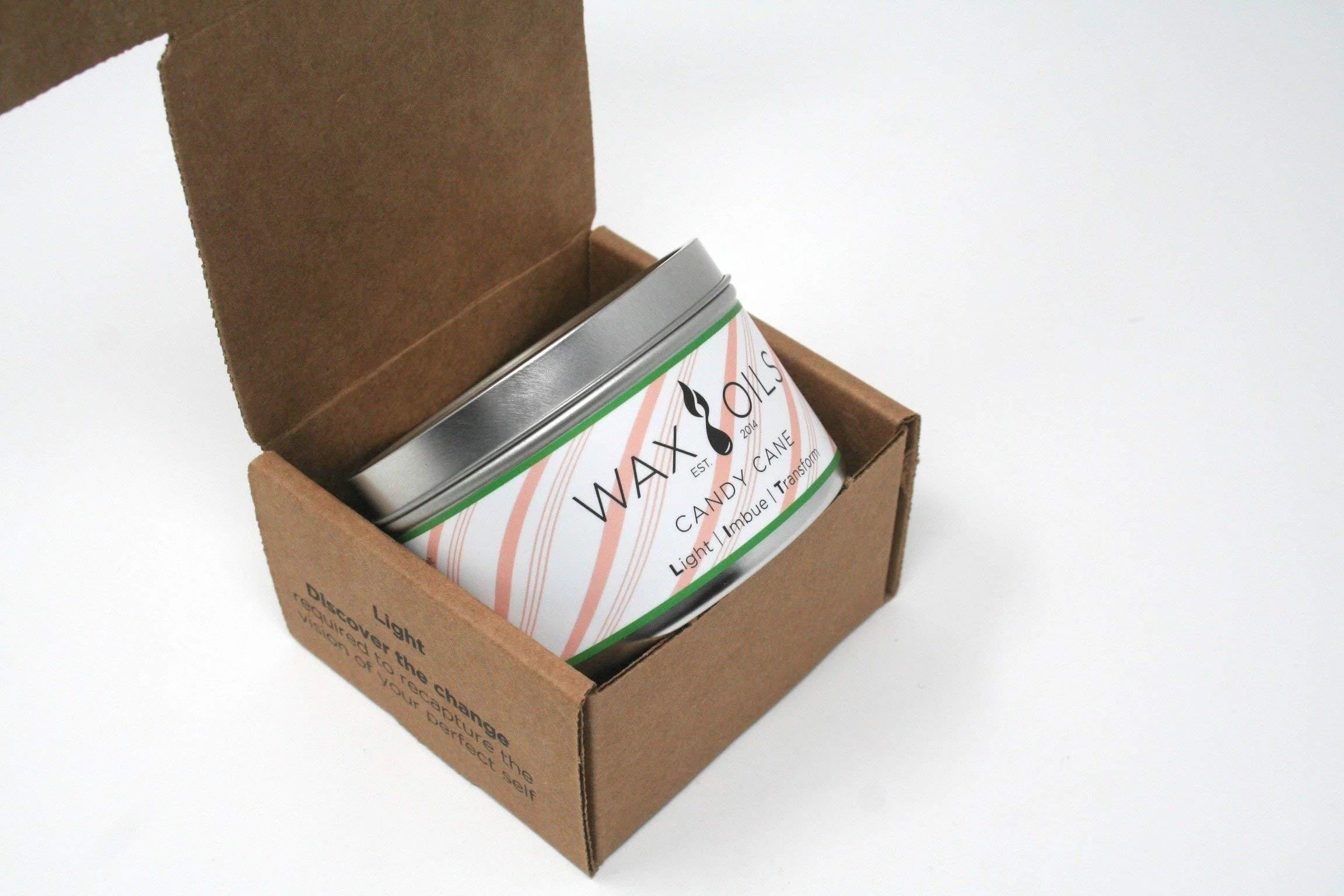 Wax and Oils Soy Wax Aromatherapy Scented Candles (Autumn Spice) 8 Ounces. Single Autumn Spice