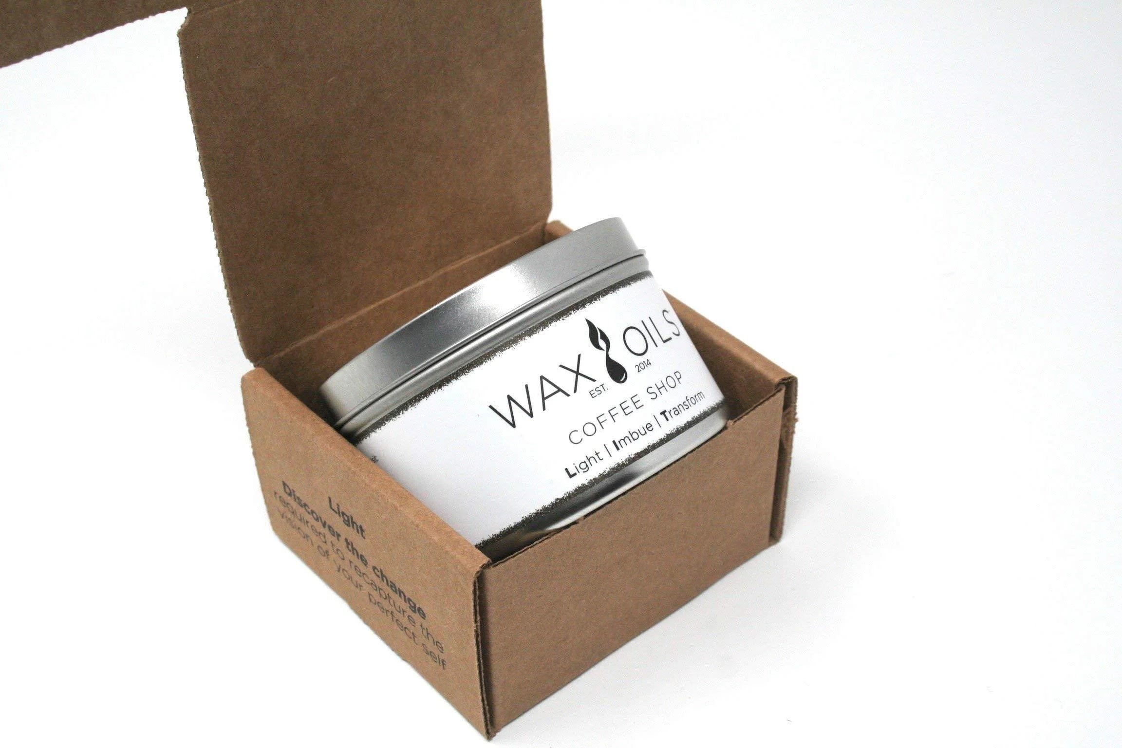 Wax and Oils Soy Wax Aromatherapy Scented Candles (Autumn Spice) 8 Ounces. Single Autumn Spice