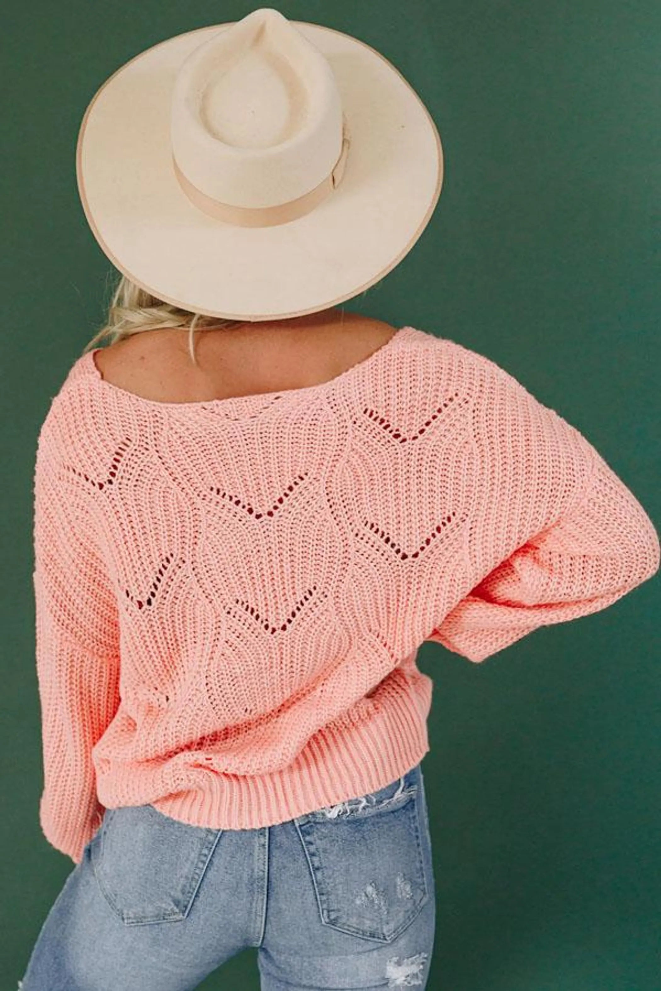 Milton Hollow Knit Sweater - Perfect Discovery