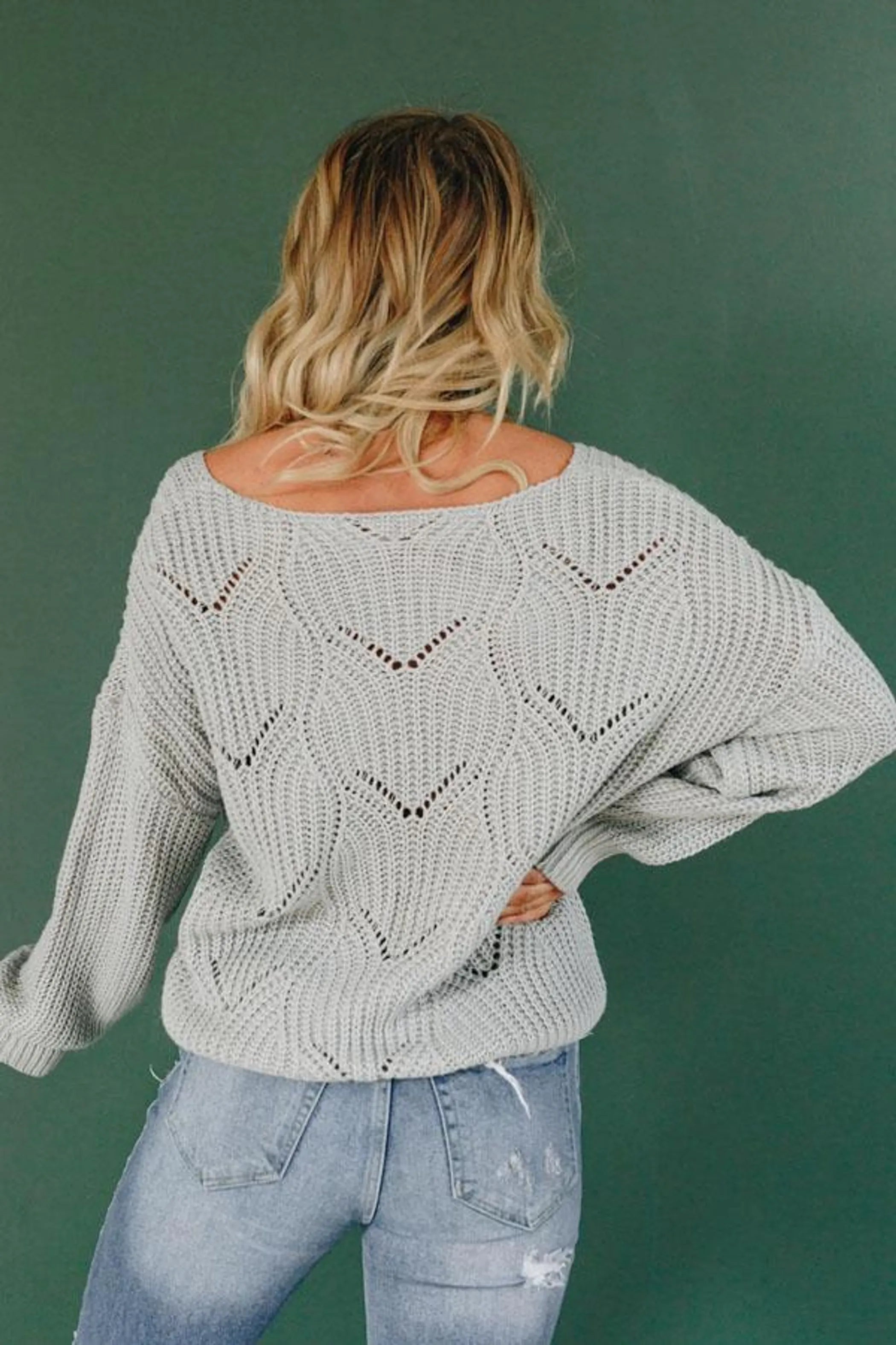 Milton Hollow Knit Sweater - Perfect Discovery