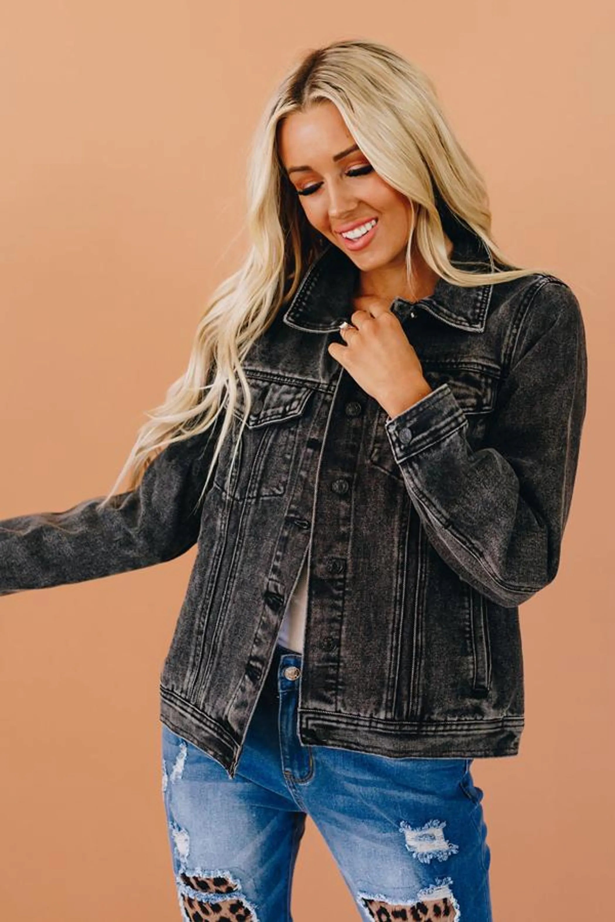 Go Your Own Way Denim Jacket - Perfect Discovery