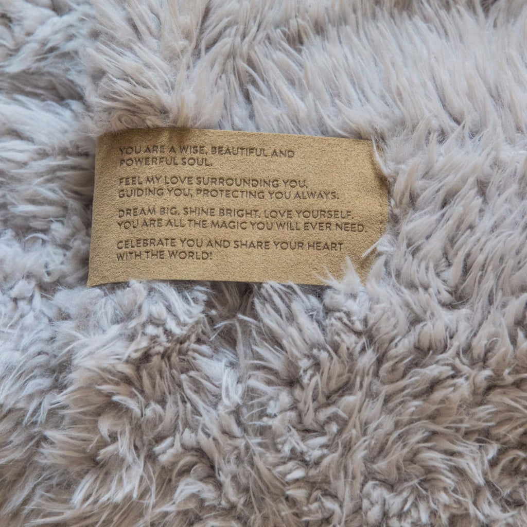ANGEL PLUSH BLANKET | BIG - SILVER CLOUD-4
