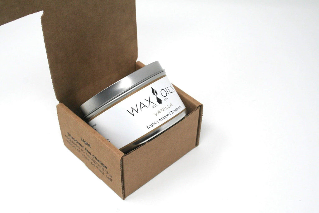 Wax and Oils Soy Wax Aromatherapy Scented Candles (Autumn Spice) 8 Ounces. Single Autumn Spice