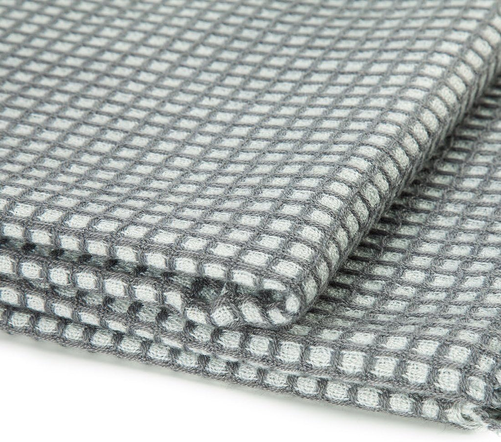 Wool Throw Blankets - Soft, Lightweight Cashmere Wool, Yellow Throws for Twin Couch