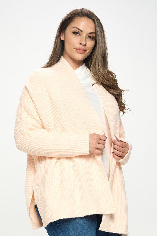 Sweater Open Front Kimono Cardigan