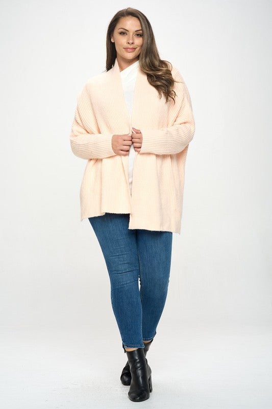 Sweater Open Front Kimono Cardigan