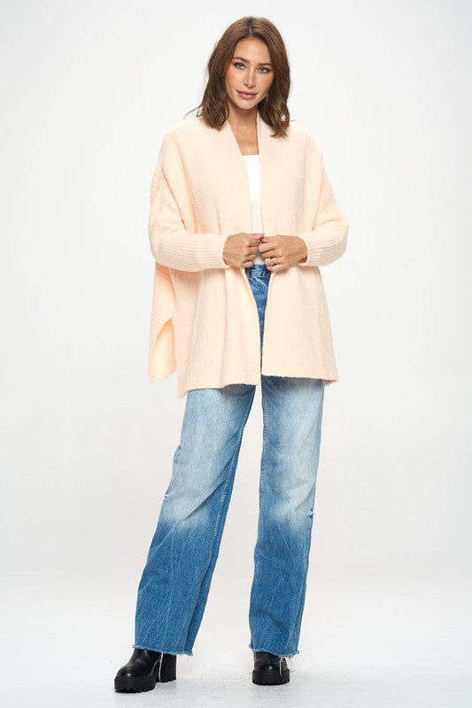 Sweater Open Front Kimono Cardigan