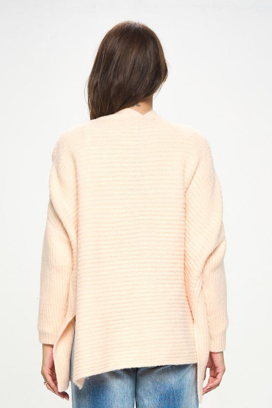 Sweater Open Front Kimono Cardigan