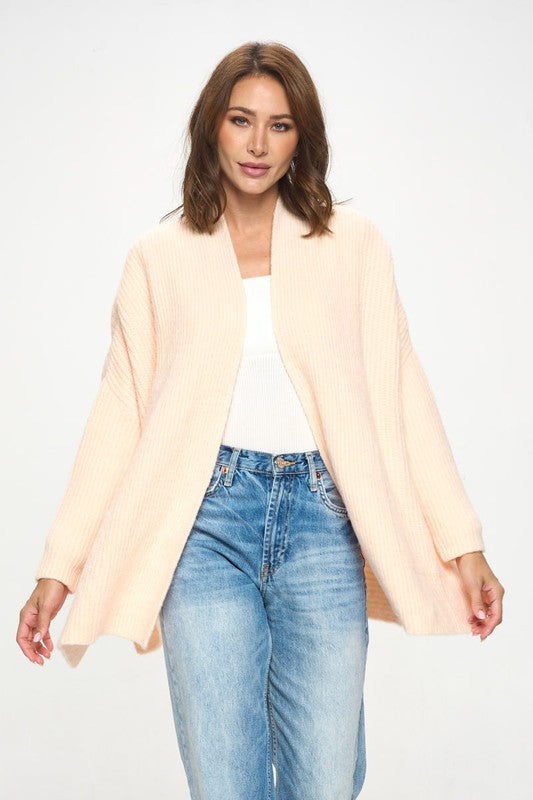 Sweater Open Front Kimono Cardigan